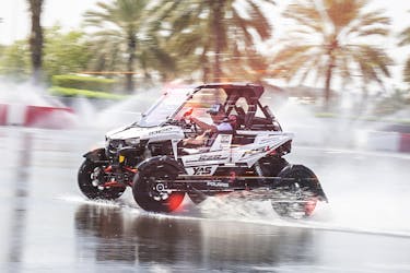 Expérience de conduite de sprint en quad à Abu Dhabi